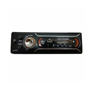 Geario-25-Car Stereo with LCD & Remote Control | Universal Fit MP3 Player -Bluetooth, USB, AUX, FM Radio